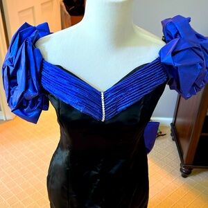1980s Zum Zum Prom Dress vintage